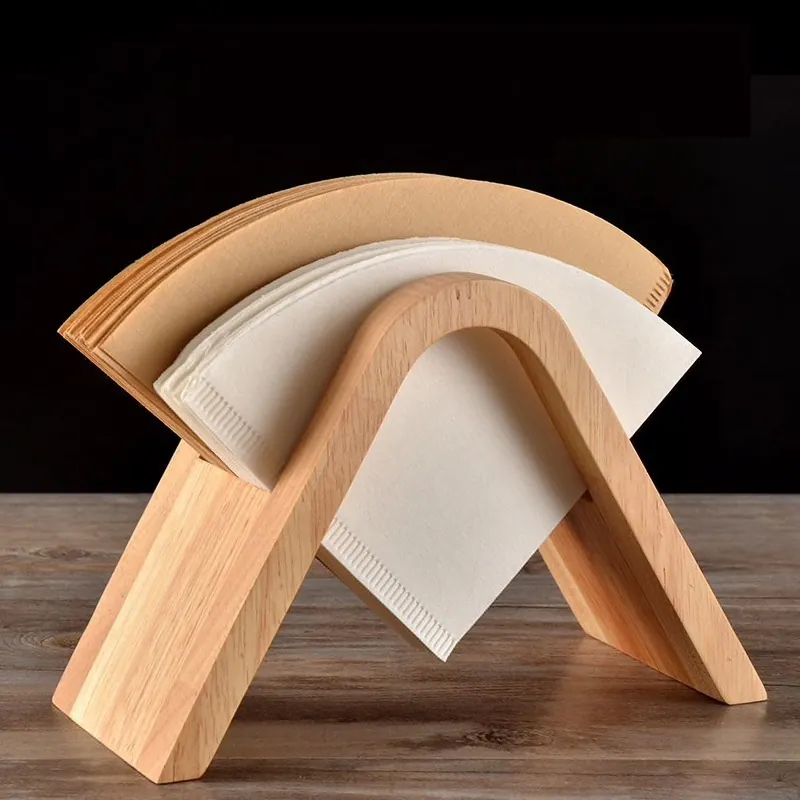 Bamboo Coffee Filter Rack
