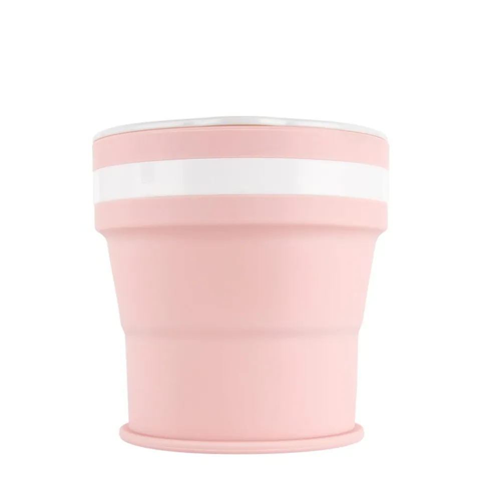 Collapsible Silicon Travel Coffee Cup